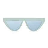 Fendi - DeFender - Flat Top Sunglasses - Aqua Green - Sunglasses - Fendi Eyewear