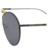 Fendi - Gentle Monster - Round Sunglasses - Black - Sunglasses - Fendi Eyewear