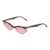 Fendi - Gentle Monster No. 01 - Cat Eye Sunglasses - Havana Rose - Sunglasses - Fendi Eyewear