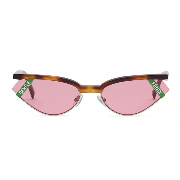 Fendi - Gentle Monster No. 01 - Occhiali da Sole Cat Eye - Havana Rosa - Occhiali da Sole - Fendi Eyewear