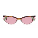 Fendi - Gentle Monster No. 01 - Cat Eye Sunglasses - Havana Rose - Sunglasses - Fendi Eyewear