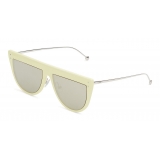 Fendi - DeFender - Aviator Sunglasses - Yellow - Sunglasses - Fendi Eyewear
