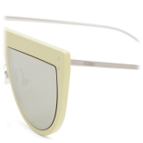 Fendi - DeFender - Occhiali da Sole Aviator - Gialli - Occhiali da Sole - Fendi Eyewear