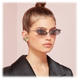 Fendi - DeFender - Aviator Sunglasses - Ruthenium - Pois - Sunglasses - Fendi Eyewear