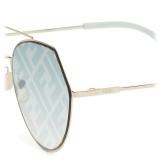 Fendi - Eyeline - Aviator Sunglasses - Gold - Sunglasses - Fendi Eyewear