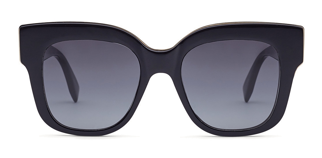 Persuasion Byg op Minister Fendi - F is Fendi - Square Sunglasses - Black - Sunglasses - Fendi Eyewear  - Avvenice