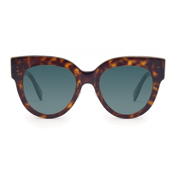 Fendi - F is Fendi - Cat Eye Sunglasses - Havana - Sunglasses - Fendi ...