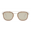 Fendi - Fendi Glass - Square Sunglasses - Transparent Gold - Sunglasses - Fendi Eyewear