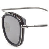 Fendi - Fendi Glass - Square Sunglasses - Grey Dark Ruthenium - Sunglasses - Fendi Eyewear