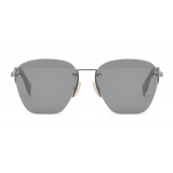 Fendi - FF- Rimless Sunglasses - Ruthenium Black - Sunglasses - Fendi Eyewear