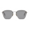 Fendi - FF - Occhiali da Sole Rimless - Rutenio Nero - Occhiali da Sole - Fendi Eyewear