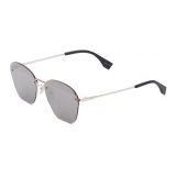 Fendi - FF- Rimless Sunglasses - Palladium - Sunglasses - Fendi Eyewear