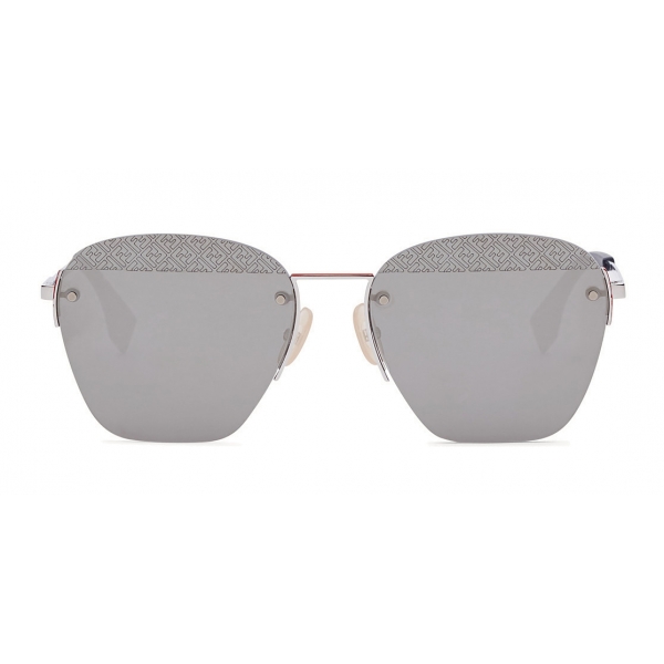 Fendi - FF- Rimless Sunglasses - Palladium - Sunglasses - Fendi Eyewear