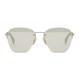 Fendi - FF - Occhiali da Sole Rimless - Oro - Occhiali da Sole - Fendi Eyewear