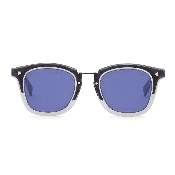 Fendi - FF- Square Sunglasses - Grey Gold - Sunglasses - Fendi Eyewear