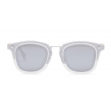 Fendi - FF - Occhiali da Sole Quadrati - Trasparente Palladio - Occhiali da Sole - Fendi Eyewear