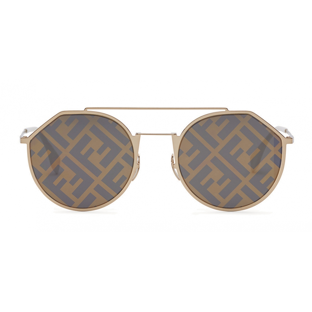 Fendi - Eyeline - Round Sunglasses ...