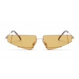 Fendi - FendiFiend - Occhiali da Sole Cat Eye - Oro Marrone - Occhiali da Sole - Fendi Eyewear