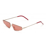 Fendi - FendiFiend - Occhiali da Sole Cat Eye - Oro Rosso - Occhiali da Sole - Fendi Eyewear