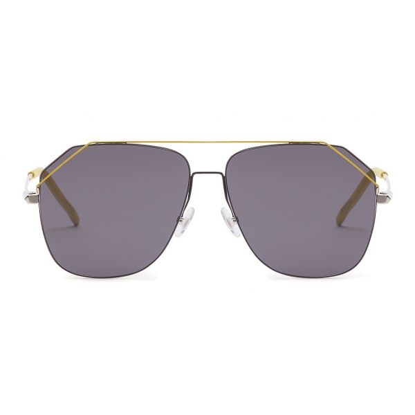 Fendi - FendiFiend - Occhiali da Sole Cat Eye - Oro Giallo - Occhiali da Sole - Fendi Eyewear