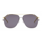 Fendi - FendiFiend - Cat Eye Sunglasses - Gold Yellow - Sunglasses - Fendi Eyewear