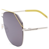 Fendi - FendiFiend - Cat Eye Sunglasses - Gold Yellow - Sunglasses - Fendi Eyewear