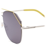 Fendi - FendiFiend - Occhiali da Sole Cat Eye - Oro Giallo - Occhiali da Sole - Fendi Eyewear