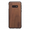 Woodcessories - Eco Bump - Cover in Legno di Noce - Nero - Samsung S10e - Cover in Legno - Eco Case - Collezione Bumper