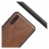 Woodcessories - Eco Bumper - Walnut Cover - Black - Huawei P20 Pro - Wooden Cover - Eco Case - Bumper Collection