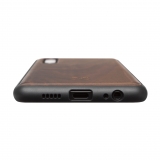 Woodcessories - Eco Bumper - Walnut Cover - Black - Huawei P30 Pro - Wooden Cover - Eco Case - Bumper Collection