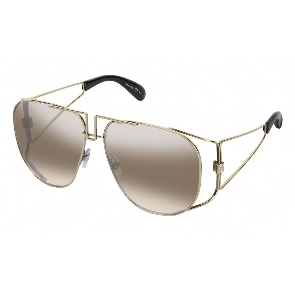 givenchy gold glasses