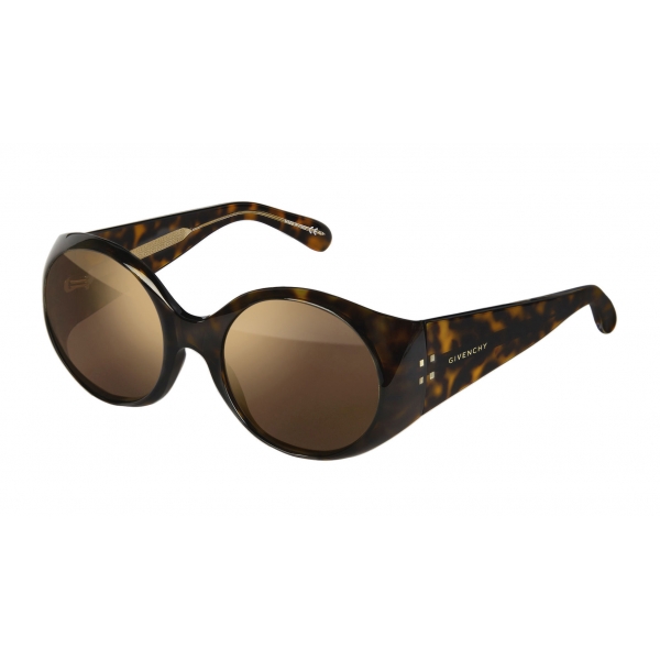 Givenchy - Sunglasses Round 4G Square - Havana - Sunglasses - Givenchy Eyewear