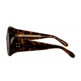 Givenchy - Occhiali da Sole Rotondi 4G Square - Havana - Occhiali da Sole - Givenchy Eyewear