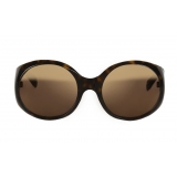 Givenchy - Occhiali da Sole Rotondi 4G Square - Havana - Occhiali da Sole - Givenchy Eyewear