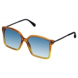 Givenchy - Occhiali da Sole Quadrati GV Light - Arancione Miele - Occhiali da Sole - Givenchy Eyewear