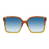 Givenchy - Occhiali da Sole Quadrati GV Light - Arancione Miele - Occhiali da Sole - Givenchy Eyewear