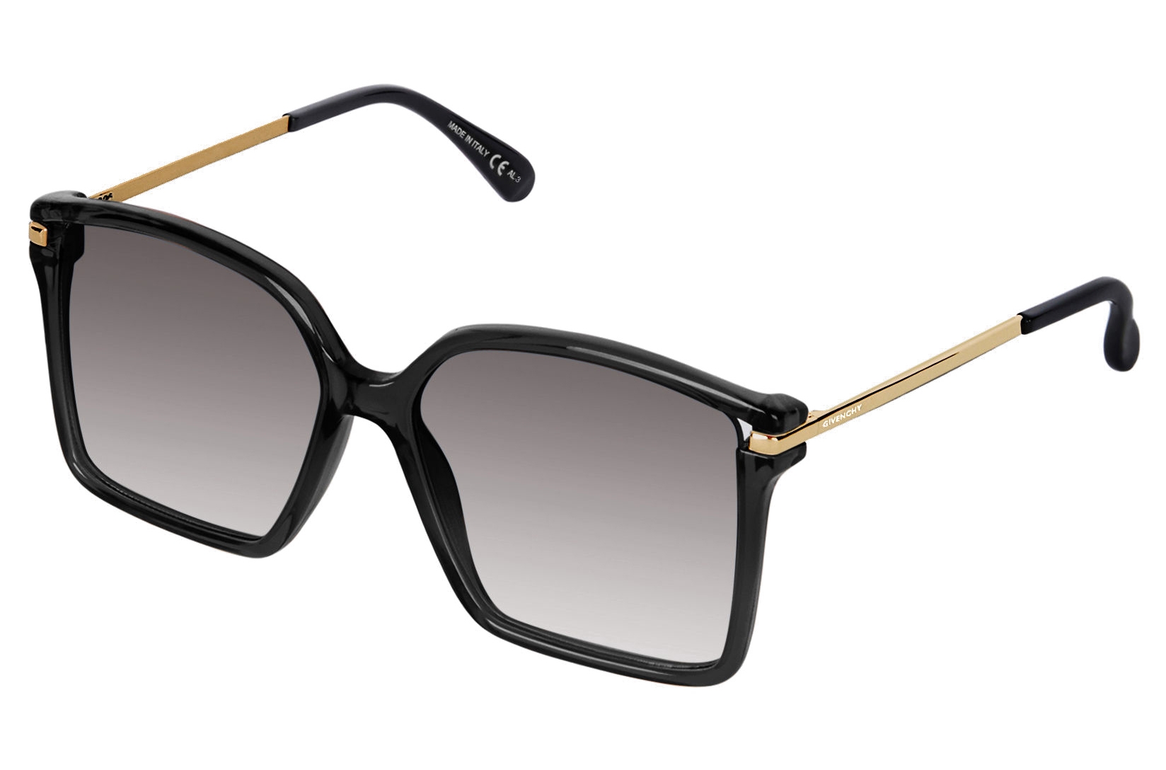 Givenchy - Sunglasses Square GV Light - Black - Sunglasses - Givenchy  Eyewear - Avvenice