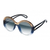 Givenchy - Sunglasses Round Oversize Silhouette in Optyl - Blue Brown - Sunglasses - Givenchy Eyewear