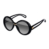 Givenchy - Sunglasses Round Oversize Silhouette in Optyl - Black - Sunglasses - Givenchy Eyewear