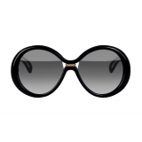 Givenchy - Sunglasses Round Oversize Silhouette in Optyl - Black - Sunglasses - Givenchy Eyewear