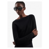 Givenchy - Occhiali da Sole Rotondi Oversize Silhouette in Optyl - Nero - Occhiali da Sole - Givenchy Eyewear