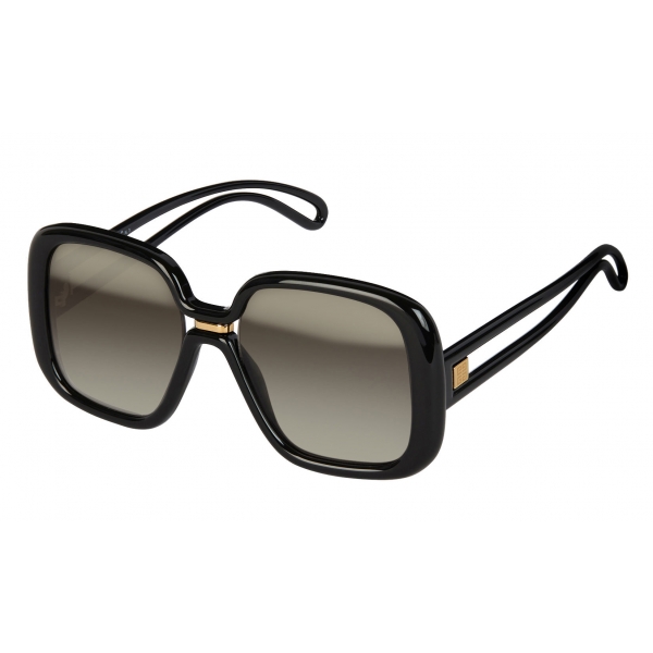 Givenchy - Occhiali da Sole Quadrati Oversize Silhouette in Optyl - Nero - Occhiali da Sole - Givenchy Eyewear