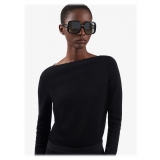 Givenchy - Occhiali da Sole Quadrati Oversize Silhouette in Optyl - Nero - Occhiali da Sole - Givenchy Eyewear