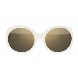 Givenchy - Sunglasses Round 4G Square - Ivory - Sunglasses - Givenchy Eyewear