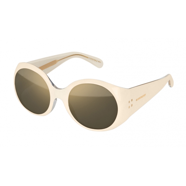 Givenchy - Sunglasses Round 4G Square - Ivory - Sunglasses - Givenchy Eyewear
