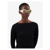 Givenchy - Occhiali da Sole Rotondi 4G Square - Avorio - Occhiali da Sole - Givenchy Eyewear