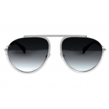 Givenchy - Occhiali da Sole a Goccia - Argento - Occhiali da Sole - Givenchy Eyewear