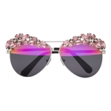 Philipp Plein - Sunshine Collection - Nickel Pink Mirror - Sunglasses - Philipp Plein Eyewear