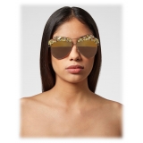 Philipp Plein - Sunshine Collection - Gold Mirror - Sunglasses - Philipp Plein Eyewear