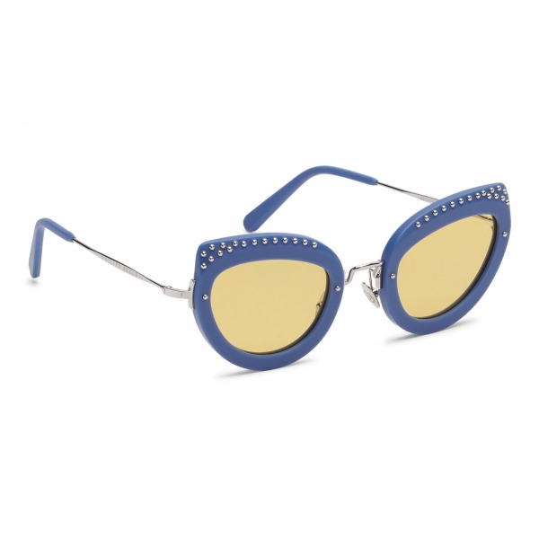 Philipp Plein - Jaqueline Collection - Azzurro Giallo - Occhiali da Sole - Philipp Plein Eyewear